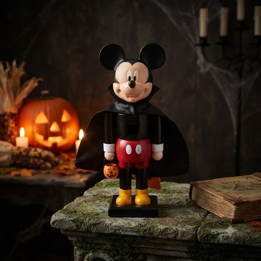 Disney Mickey Mouse Vampire Nutcracker Halloween 2014 CVS Pumpkin Trick or Treat